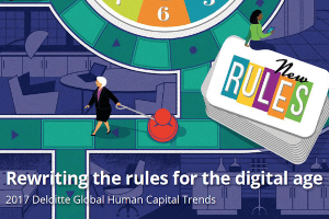 graphic from Deloitte on rewriting the rules for the digital age