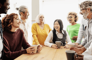 happy people at work