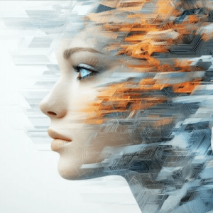 600 x 400 Fragmented person